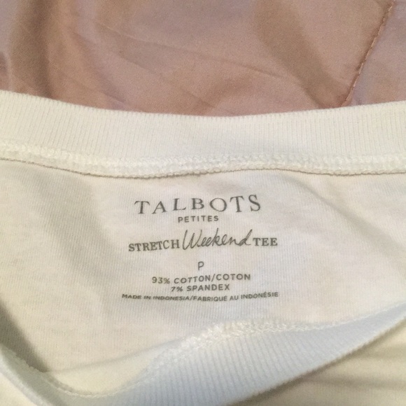 Cotton tee with gold buttons - Picture 3 of 4